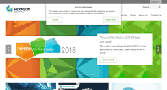 Desktop Screenshot of hexagongeospatial.com